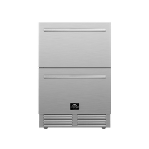 Forno Como 24" Pro-Style Stainless Steel Drawer Fridge for Outdoor Usage FDROD1611-24S