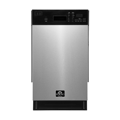 FORNO 18″ Polo Stainless-Steel Dishwasher FDWBI8041-18S