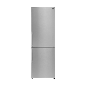 Forno 23.4 Bottom mount refrigerator all white internal, SS FFFFD1778-24RS