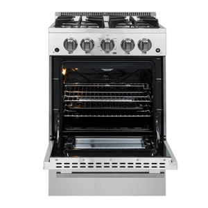 Forno Breno Gas Range 24" Freestanding FFSGS6272-24