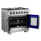 Forno Capriasca Gas Range 36" Freestanding French Door FFSGS6460-36