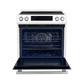 FORNO 30” Induction range with LED touch Control in white color FFSIN0905-30WHT