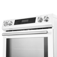 FORNO 30” Induction range with LED touch Control in white color FFSIN0905-30WHT