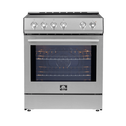 FORNO 30”Induction range with knob control in SS FFSIN0982-30