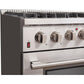 Forno Galiano Dual Fuel Range 36" in Stainless Steel 6 Italian Burners, FFSGS6156-36