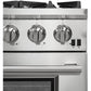 Forno Capriasca Pro Series Gas Range 36" in Stainless Steel 6 Italian Burners, FFSGS6260-36