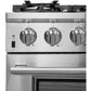 Forno Capriasca Pro Series Gas Range 36" in Stainless Steel 6 Italian Burners, FFSGS6260-36