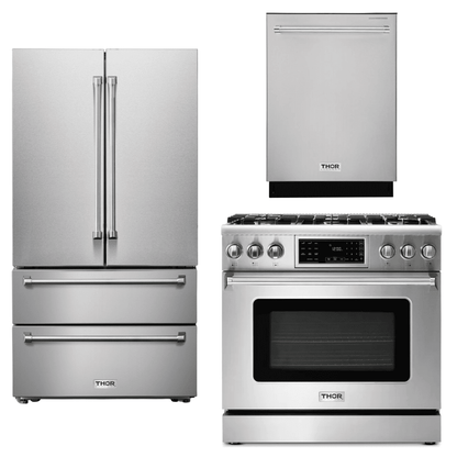 Thor Kitchen 3 Piece Appliance Package, AP-TRG3601-2