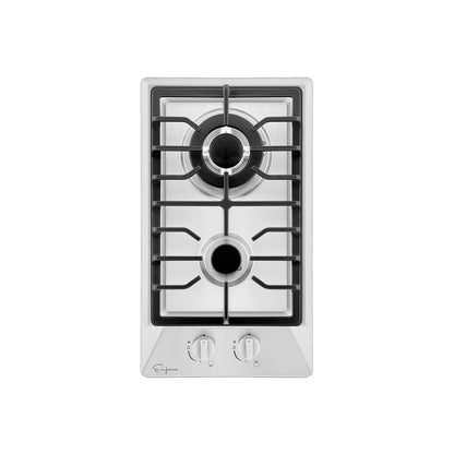 Empava Gas Cooktop, 12 in. Stainless Steel EMPV-12GC29