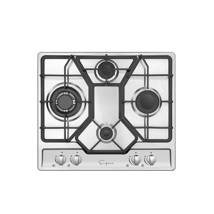 Empava Gas Cooktop, 24 in. Built-in EMPV-24GC4B67A