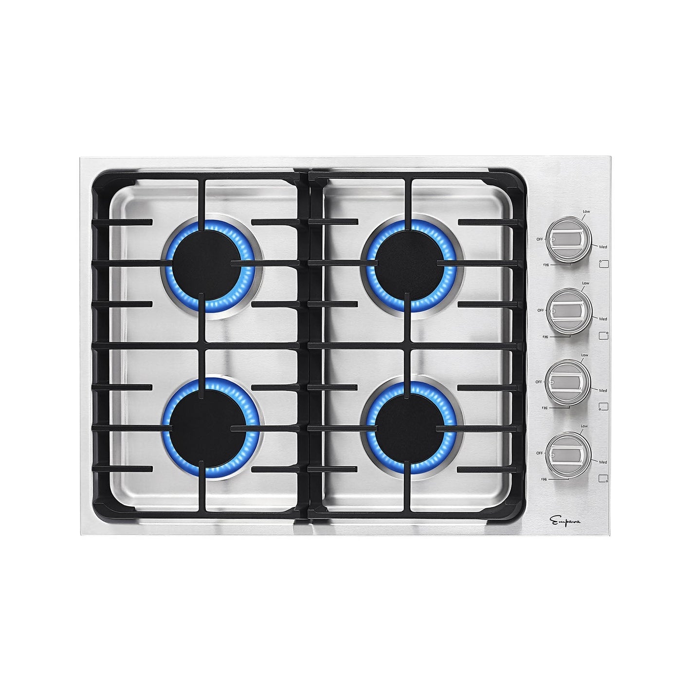 Empava Gas Cooktop, 30 in. Built-in, Stainless Steel EMPV-30GC33