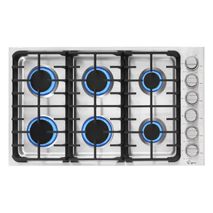 Empava Gas Cooktop, 36 in. Built-in EMPV-36GC34