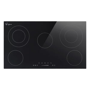 Empava Radiant Cooktop, 36 Inch Black EMPV-36REC14