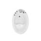 Empava Bathtub, 48 in. Freestanding Air EMPV-48JT011