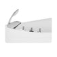 Empava Bathtub, 59 in. Freestanding Air EMPV-59JT011