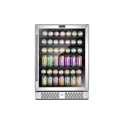 Empava Beverage Fridge, 24 Inch Freestanding & Built-in EMPV-BR02S