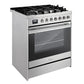 Empava Single Oven Gas Range with 4 Burners, 30" Freestanding, 5 cu.ft, EMPV-30GR06