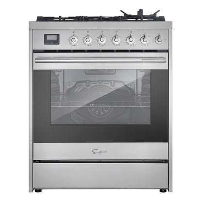 Empava Single Oven Gas Range with 4 Burners, 30" Freestanding, 5 cu.ft, EMPV-30GR06