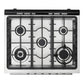 Empava Single Oven Gas Range with 4 Burners, 30" Freestanding, 5 cu.ft, EMPV-30GR06