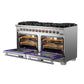 Forno Capriasca Titanium Pro Series Gas Range, 60" Freestanding FFSGS6260-60