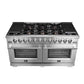 Forno Capriasca Titanium Pro Series Gas Range, 60" Freestanding FFSGS6260-60