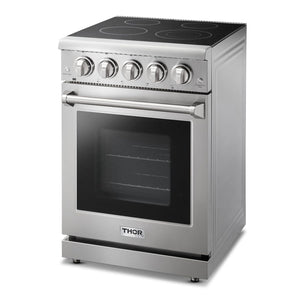 Thor Kitchen Professional Electric Range 24 in. in Stainless Steel, HRE2401