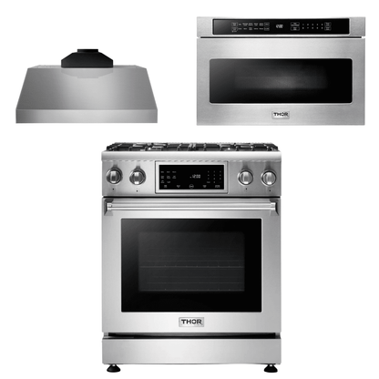 Thor Kitchen 2 Piece Appliance Package, AP-TRG3001-C-4