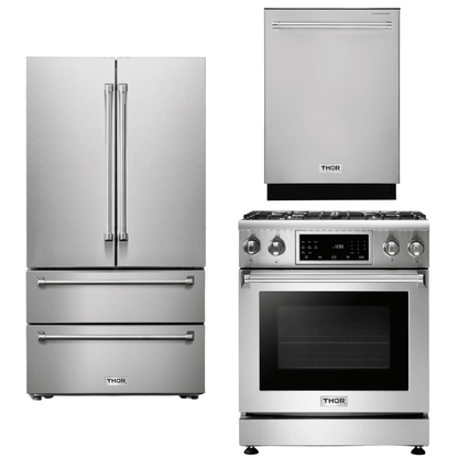 Thor Kitchen 3 Piece Appliance Package, AP-TRG3001-2