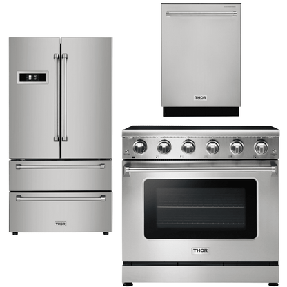 Thor Kitchen 3 Piece Appliance Package, AP-HRE3601-2