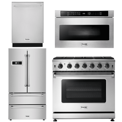 Thor Kitchen 5 Piece Appliance Package, AP-LRG3601U-6