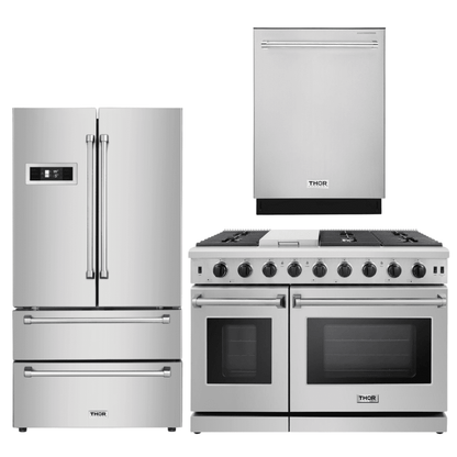 Thor Kitchen 3 Piece Appliance Package, AP-LRG4807U-2