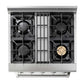 Thor Kitchen Dual Fuel Range 30" in Stainless Steel, HRD3088U