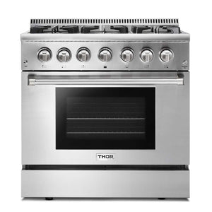 Thor Kitchen 4 Piece Appliance Package, AP-HRD3606ULP-3